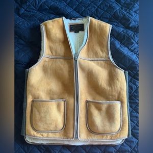 Filson made in Canada 100% Shearling Vest SZ M